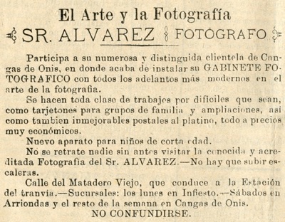 Anuncio de Álvarez